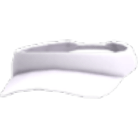 White Visor - Common from Hat Shop